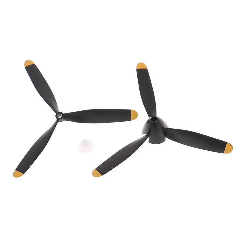 Hélice RC 3 pales pour avion Spitfire P-51D F4U T28 BF109