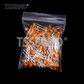 100pcs Orange-Orange