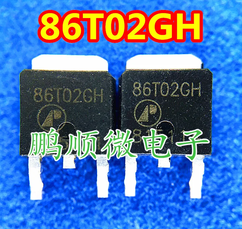 

30pcs original new MOS transistor 86T02GH 25V/75A field effect TO-252