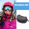 Hard Box EVA Zipper Glasses Bag Black Ski Eyewear Case Snowboard Eyewear Case Skiing Goggles Box Sunglasses Carrying Case 5
