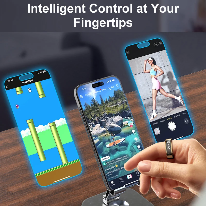 AMZMAX R11 Smart Ring | Health Tracker 5