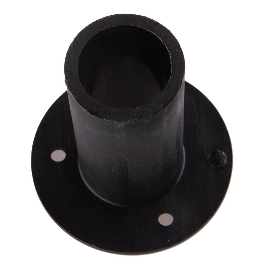 4Pcs Marine Black Extra Cup Mount Set for Removable Folding Pontoon Ladder Insert Plug Base 1\