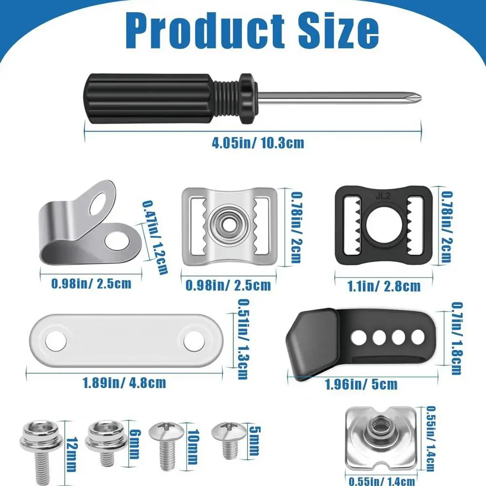 31Pcs/Set Hockey Helmet Repair Kit with Screws Nuts Gaskets Clips Screwdriver Universal Rugby Baseball Softball Helmet Repair Re