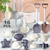 1pc Children's Beach Toy Set, Ideal for Summer Sand Digging, Water Play, Outdoor Beachcombing, The product Color is Random 4