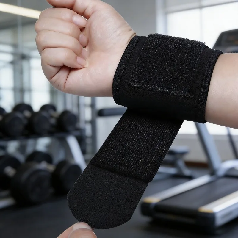 Wrist Support Brace Stabilizer Adjustable Bandage Protector Left Right Hand Wraps for Fitness Office Pain Relief Carpal Tunnel