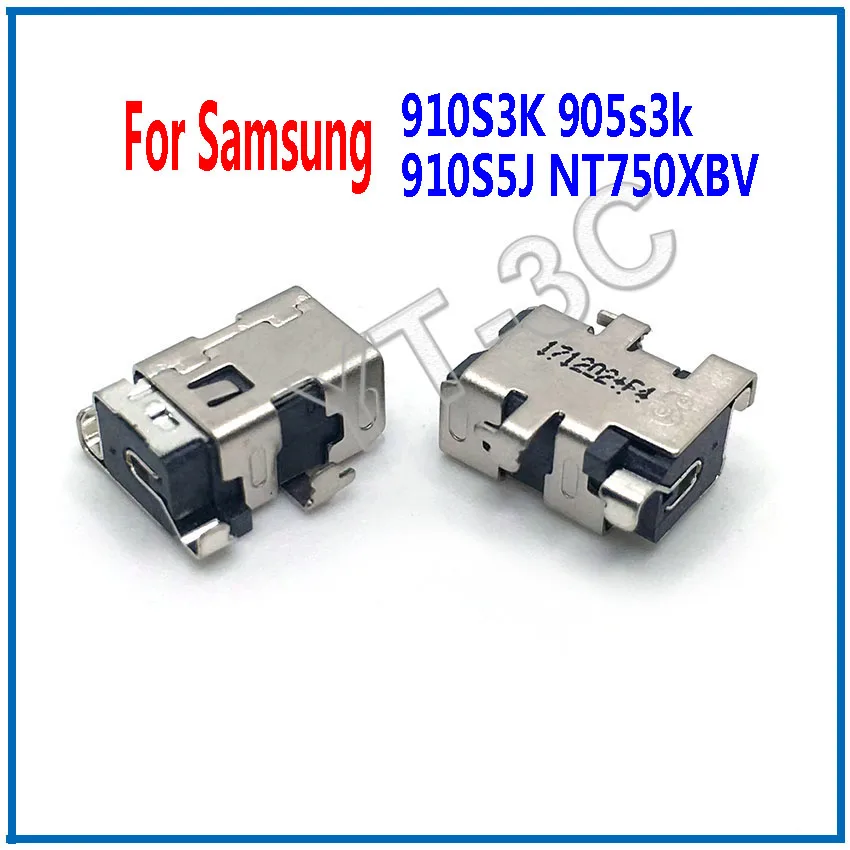 

10-50PCS New Laptop DC Power Jack Socket Charging Port Connector For Samsung 910S3K 905s3k 910S5J NT750XBV