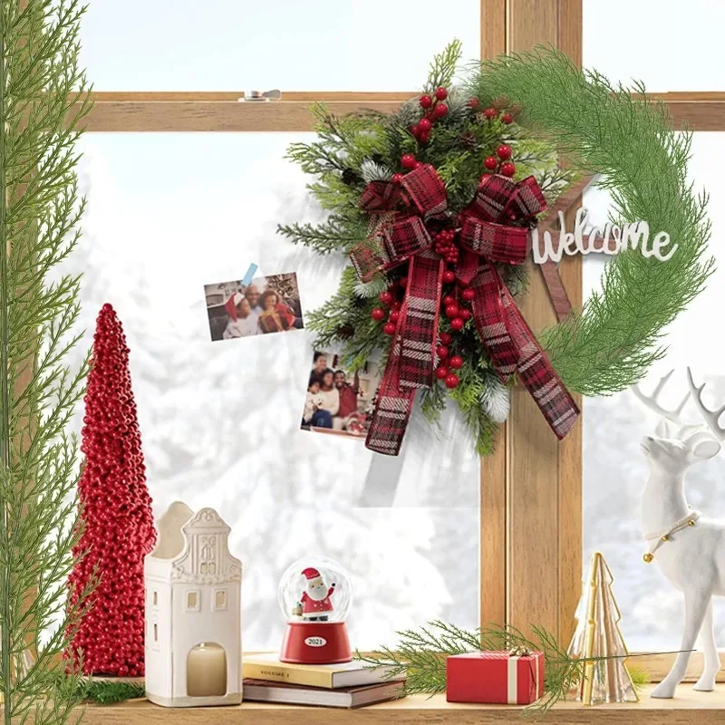 Artificial Pine Branches for Festive Decor and DIY Projects