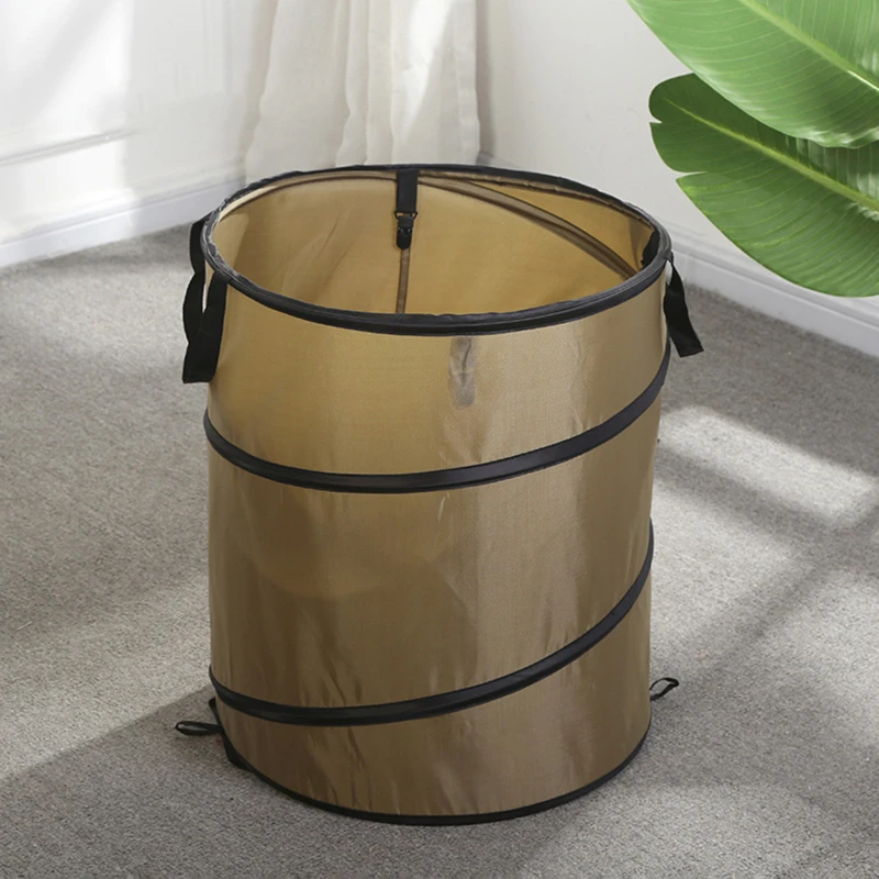 Garden Trash Can Folding Oxford Cloth Large Capacity Weed Bags