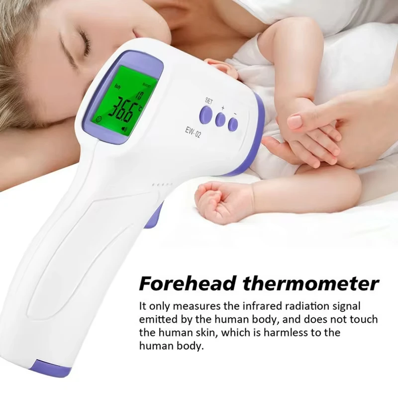 New Digital Thermometer Household Temperature Measurement Medical Non-contact Infrared Laser Temperature Gun Tester-50-500 3