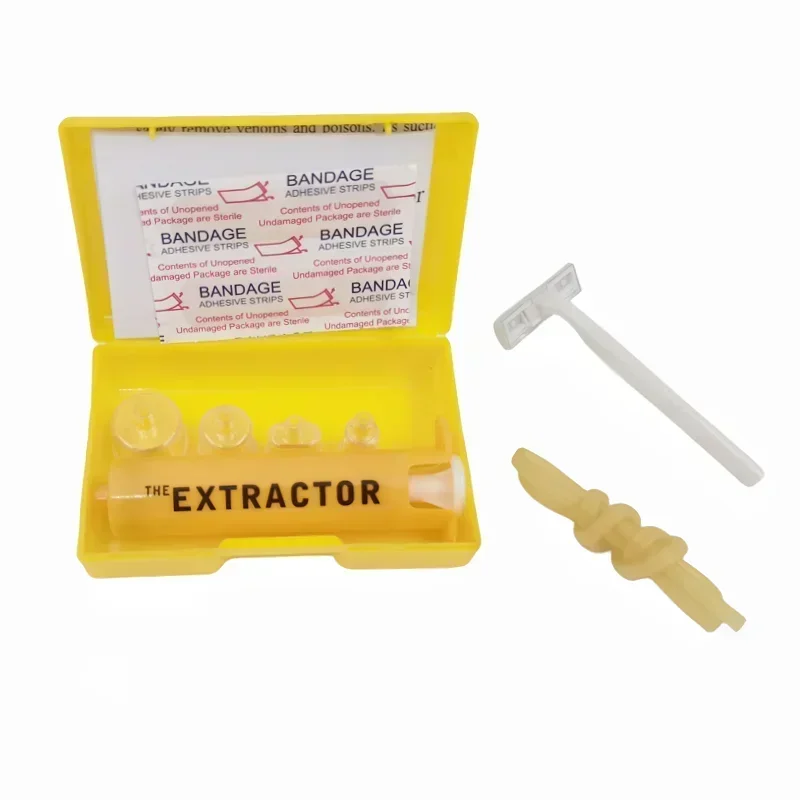 Outdoor Venom Extractor Venom Snake Mosquito Bee Bite Vacuum Suction Pump Survival Camping Hiking First Aid Safety Rescue Tools venom extractor