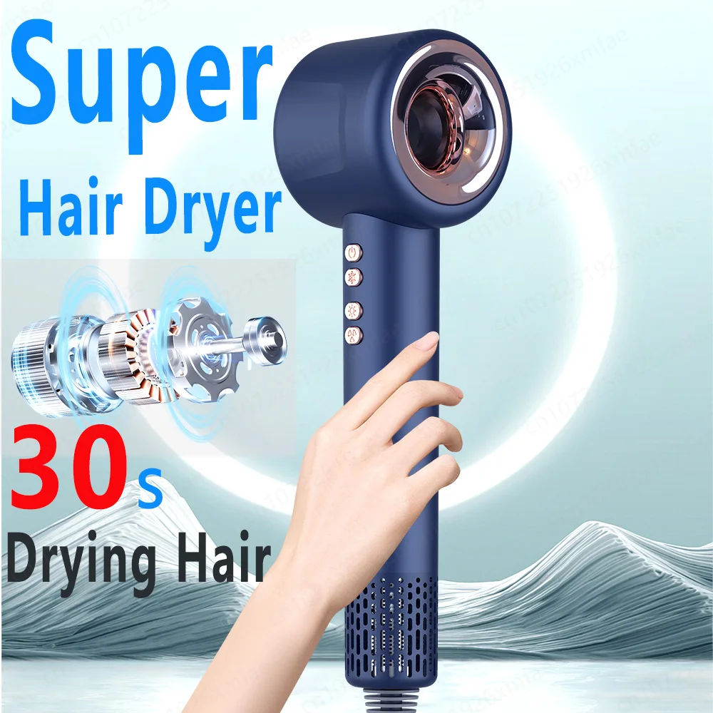 Professional Hair Dryer Powerful Wind Salon  Negative Ionic Blow Hair Dryers Hot/Cold Air Blow Dryer xiaom dryers