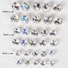100pcs high-quality nail enhancement square diamond DIY jewelry accessories nail patch diamond crystal pointed bottom diamond 4
