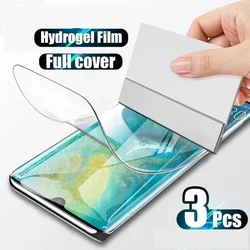 3 - Pack Hydrogel Screen Protector Film for Oscal Tiger 13 5G (3Pcs)