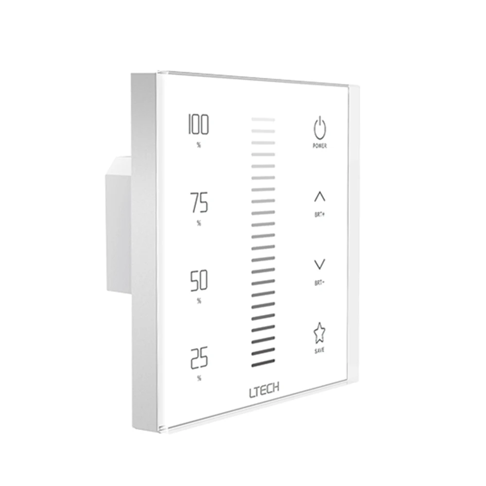 Rf Wall Mount Dimmer Led Light Dimmer 010v Dimmer Touch Panel