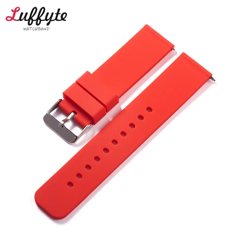 Multi-Size Silicone Quick Release Watch Bands - Versatile Wrist Accessories