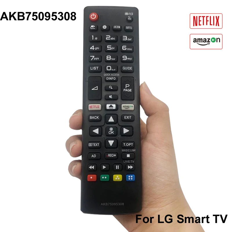 Telecomando Universale LG AKB75095308 Compatibile Con TV – Sostituto Per AKB75095303, AKB75675301 E Altri Modelli - 2