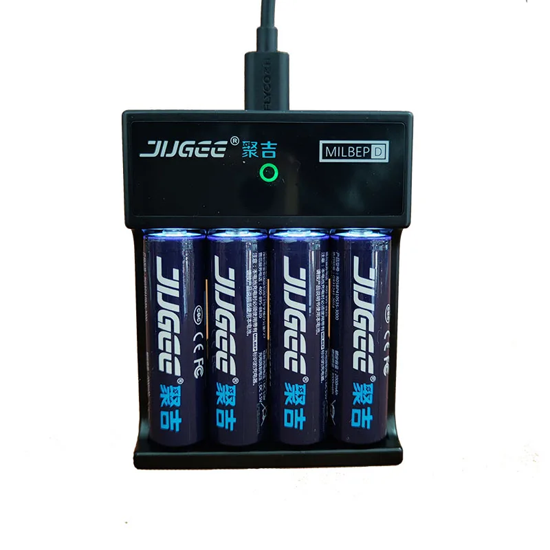 8pcs  jugee 1.5v   lithium  AA usb rechargeable 3000mWh Li-polymer li-ion polymer lithium battery no Charger1.1V low battery re 5