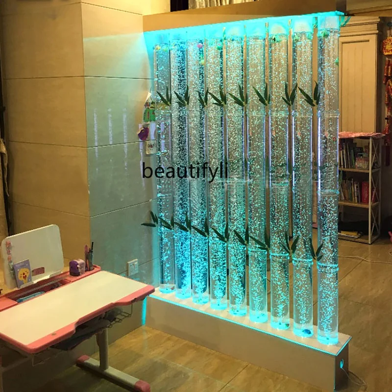 

zq Guest Dining Room Entrance Flawless Finish Wine Cabinet Windshield Washer Fluid Curtain Wall Flowing Water Subareas Screens