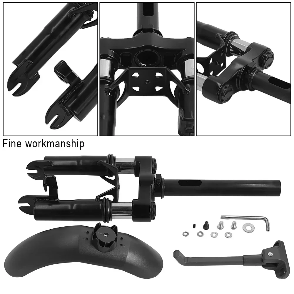 Description Picture 6 of itemFront Shock Absorber for Ninebot Max Pro Shared KickScooter Electric Scooter Parts Front Suspension with Foot Support Fender Kit