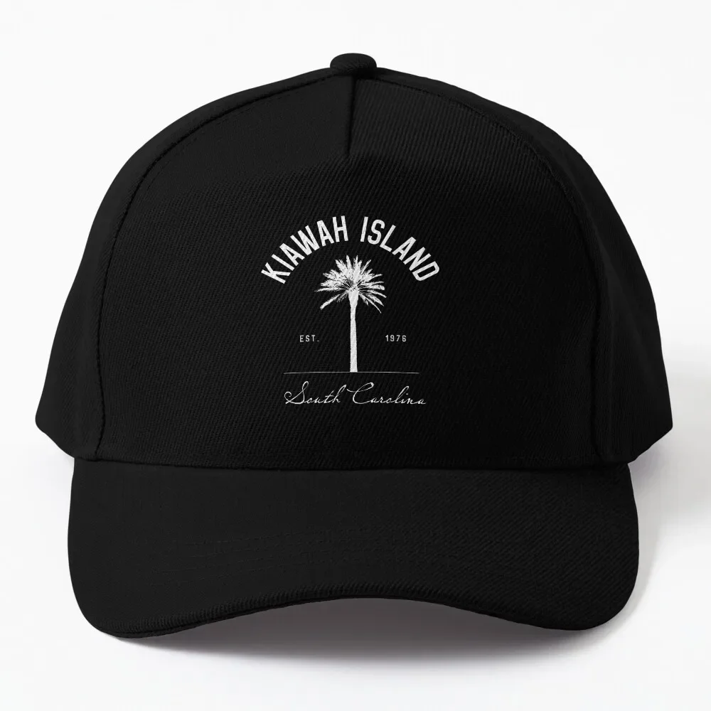 

Kiawah Island South Carolina Park Palm Tree Golf Gift Baseball Cap Icon black Luxury Cap New In The Hat Caps Women Men's