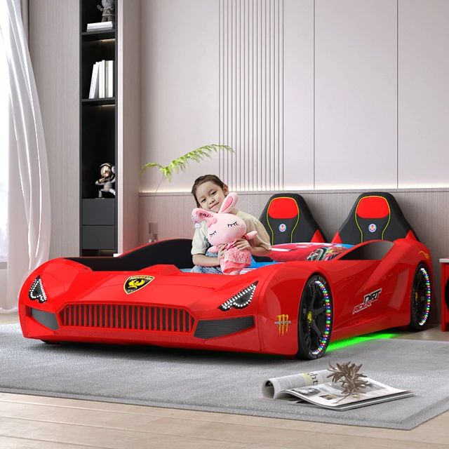 Cama coche niños