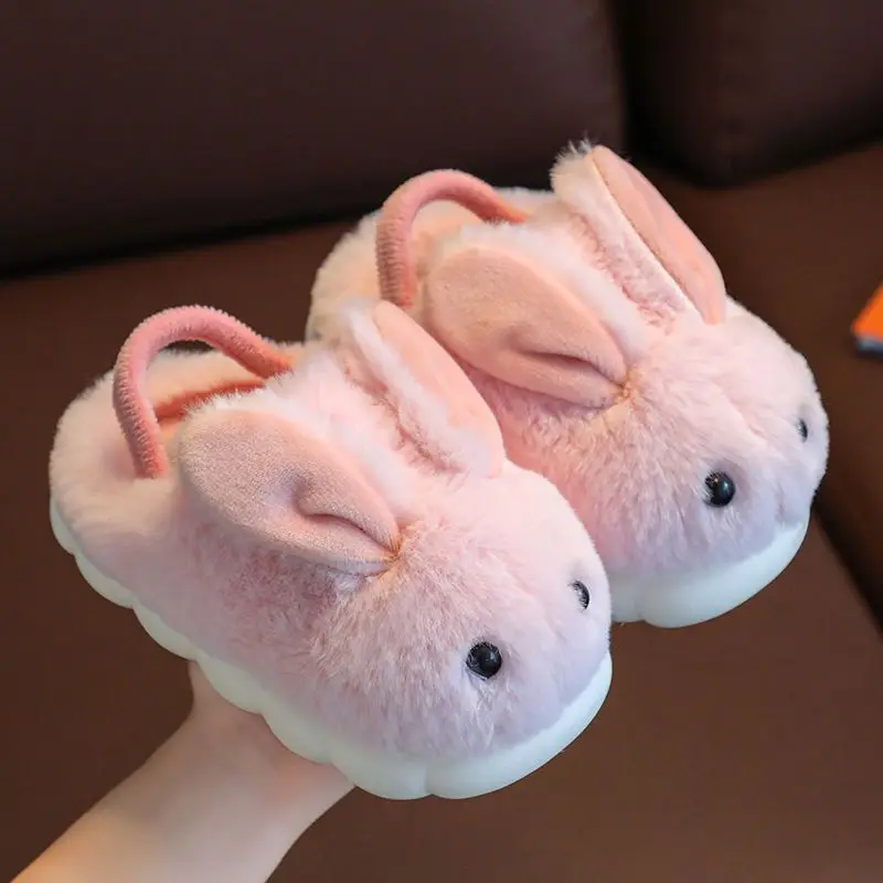 1-7 years old girl cute rabbit animal slippers warm plush slippers to be home child winter princess children Fluffy slippers New vintage cute kids girl sunglasses child sun glasses cute bear gafas baby children uv380 sunglass girls boys fashion glasses 1 7y