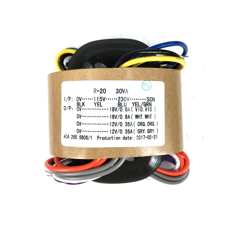 Mofi-30Va R-Core Ttransformer Dual 18V + Dual 12V