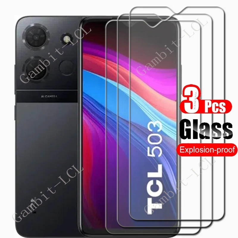 Premium Tempered Glass Screen Protector for 6.6 Devices - 1-3 Pack