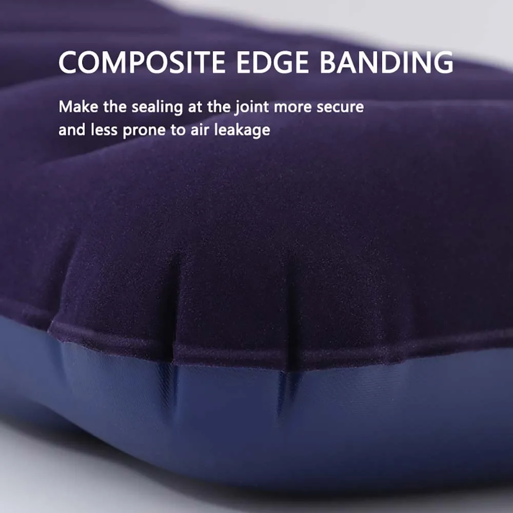 Inflatable Pillow TARKA Air Cushion Outdoor Camping Sleep Folding Square Travel Hiking Plane Head Rest