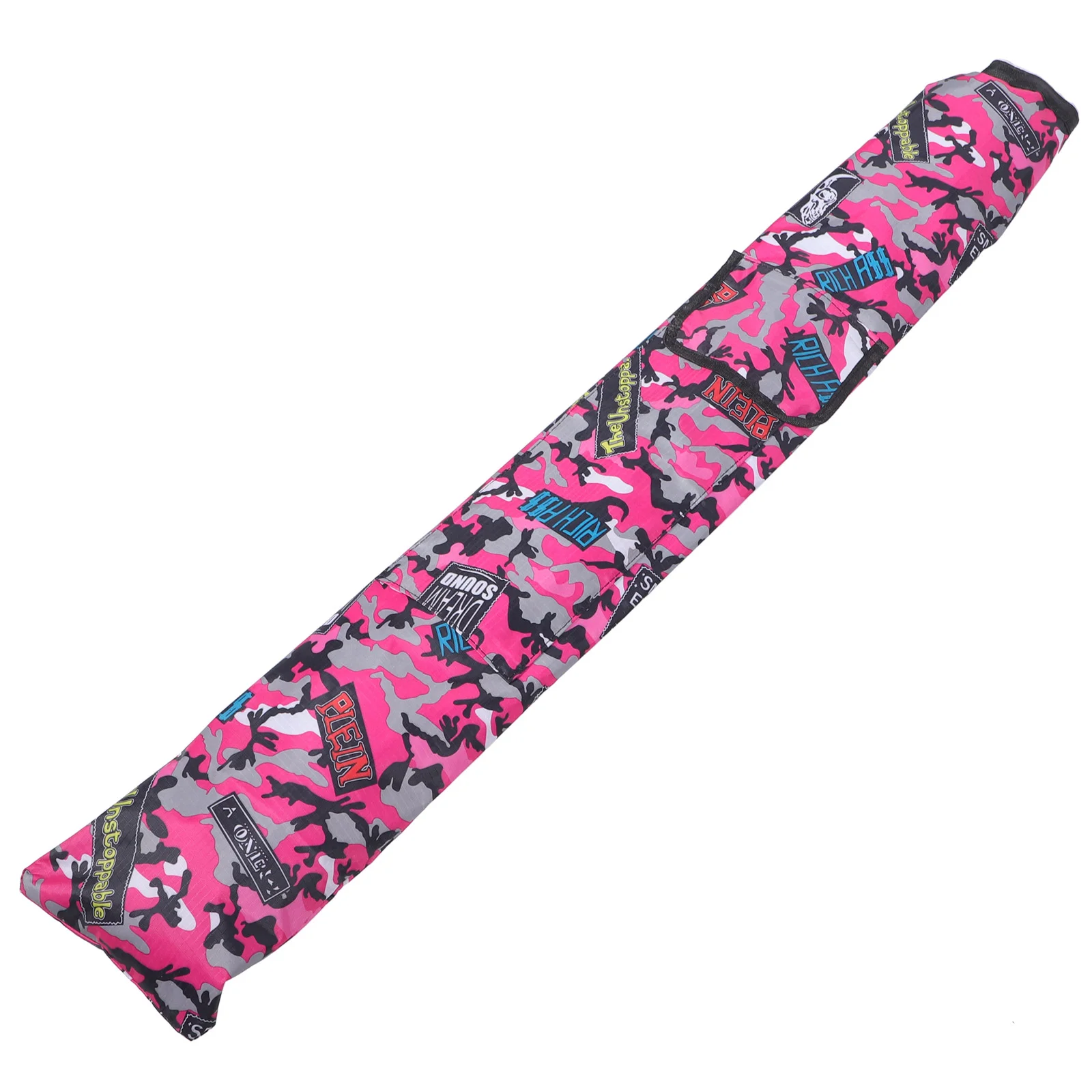 

Fishing Rod Bags Fishing Pole Holders Oxford Cloth Portable Fishing Bag Pink Fish Rod Storage Bag Fishing Pole Case Bag Women