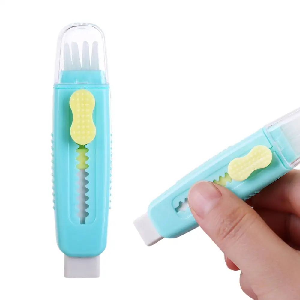 

Школьные принадлежности, канцелярские принадлежности для детей, креативный студенческий ластик для рисования, ластик для нажимания, ластик-карандаш, мягкая щетка