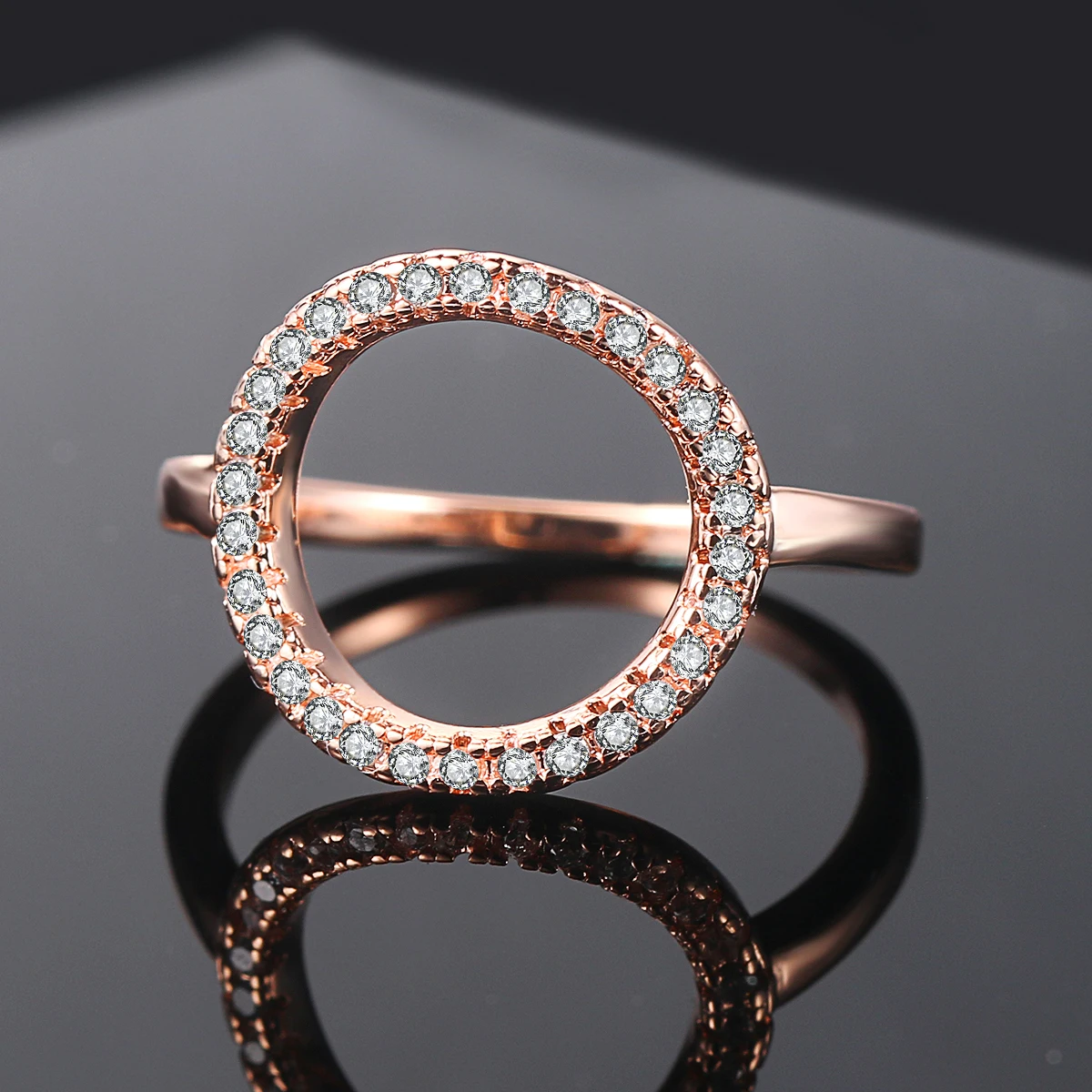 Rings For Women Summer Circle Personality Gift All Size Fashion Jewelry