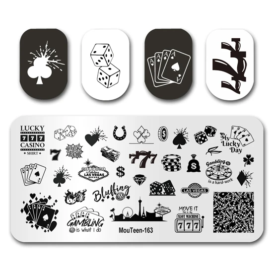 777 Nail Art Stickers