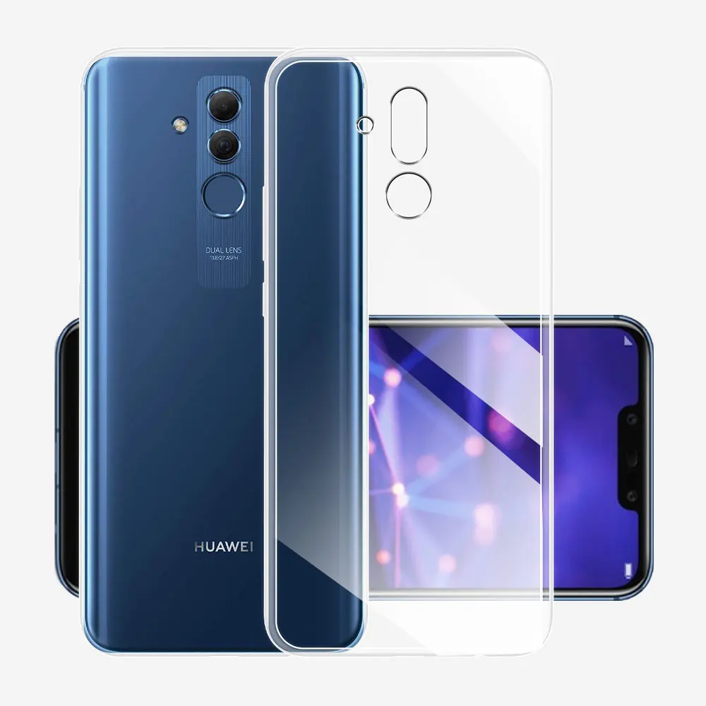 For Huawei Mate 20 Lite Case Clear Silicone Soft TPU Phone Cover For Huawei Mate 20 Pro Funda For Mate 20 Transparent Coque 3