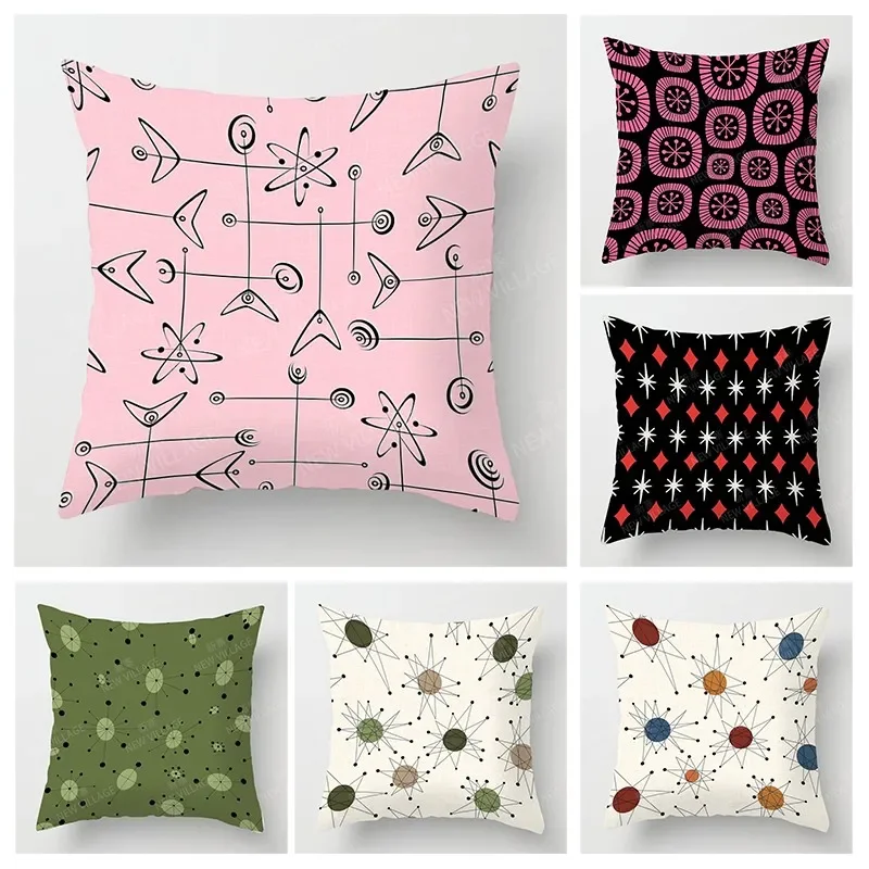 

Nordic fall home decor autumn throw pillow case sofa Cushion cover modern 45x45cm 45*45 50x50 60x60cm 40*40 40x40 geometry 60*60