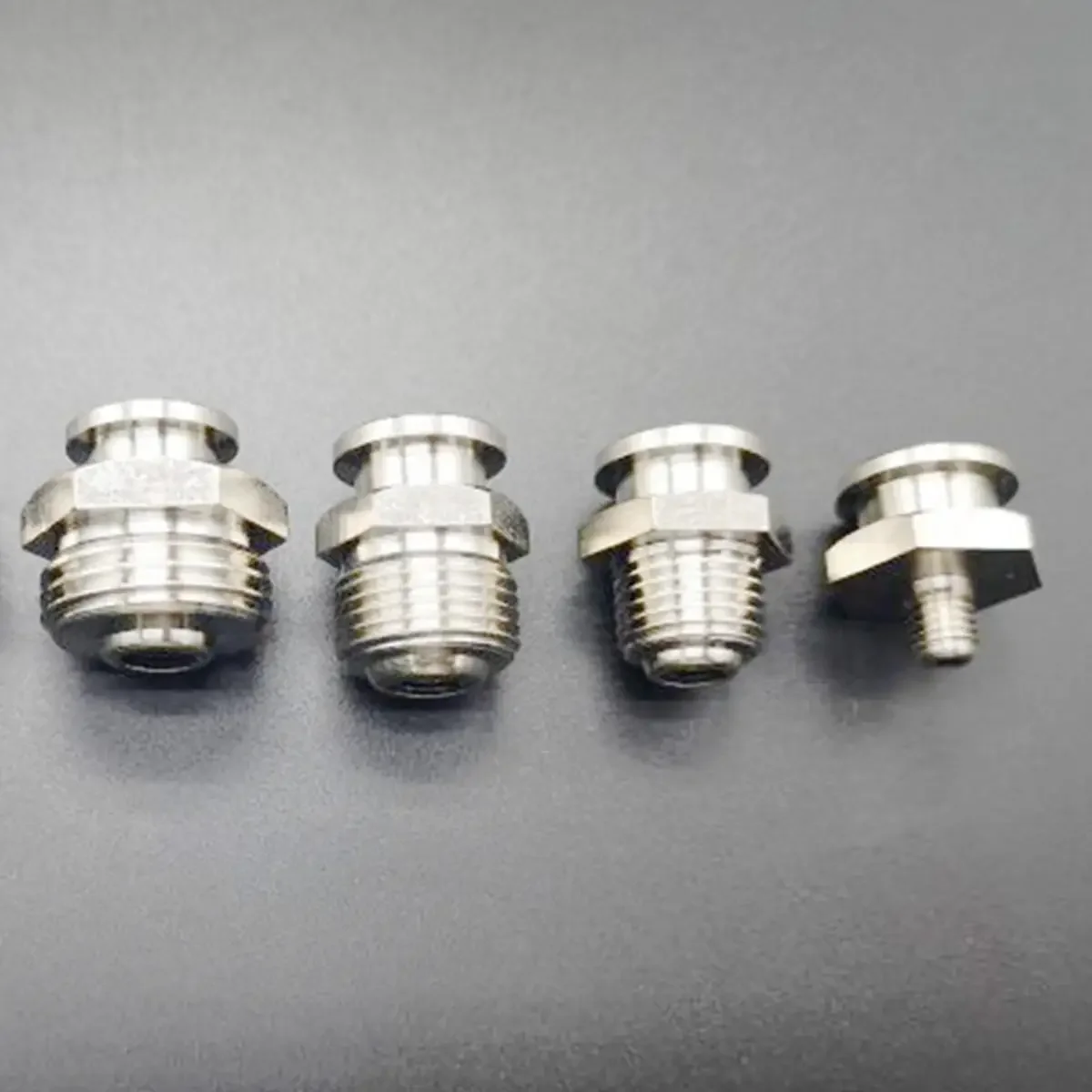 1/8" 1/4" 3/8" 1/2" BSPP M6 M8 M10 M12 M4 M16 M20 Nickel Brass Male Button Head Grease Zerk Nipple Boat