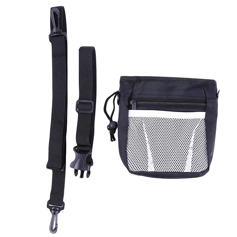 Pet Dog Training Treat Snack Bait Portable Pet Feed Pocket Pouch Waist Back Outdoor Pouch Food Bag Dogs Snack Bag Pack