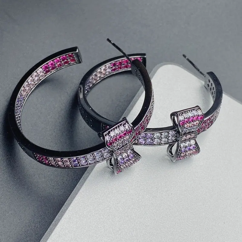 

Bilincolor Vintage Knot Earring for Women