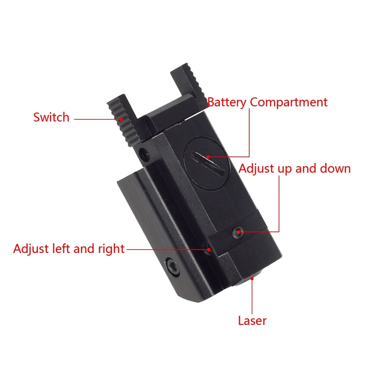 Red Green Blue Lasers USB Rechargeable Pointer Sight Airsoft Weapons Pistol Taurus G2C Glock 17 9mm Fullsize Compact Handgun
