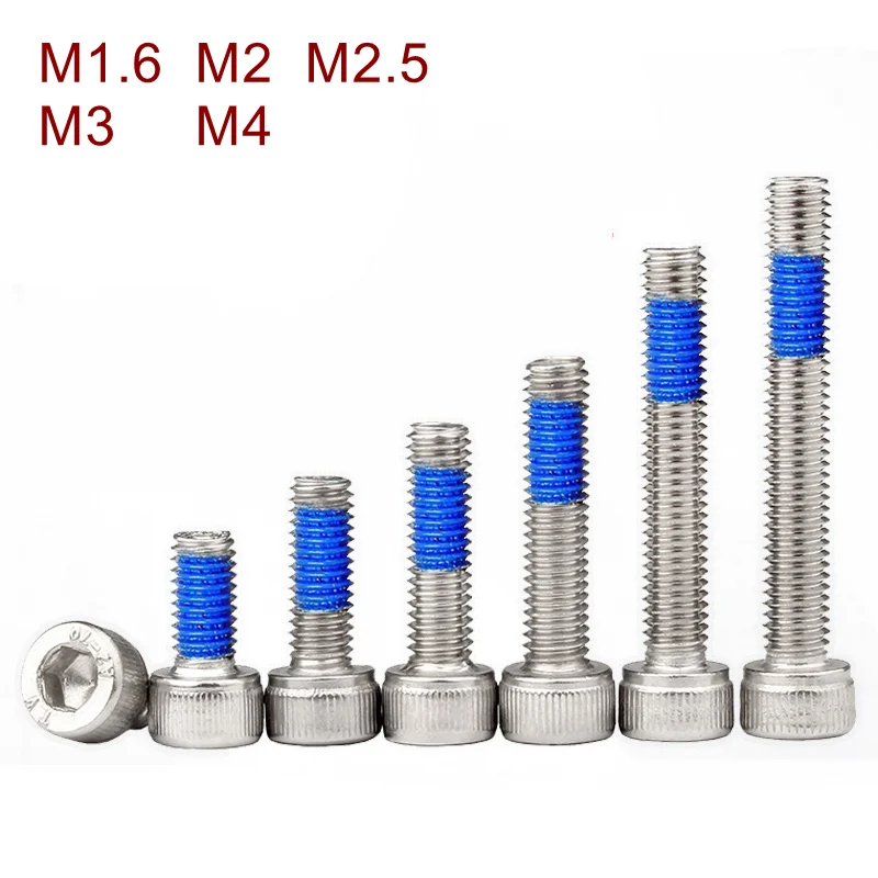 Self Locking Screw Stainless Steel Din912 Hex Socket Head Cap Screw