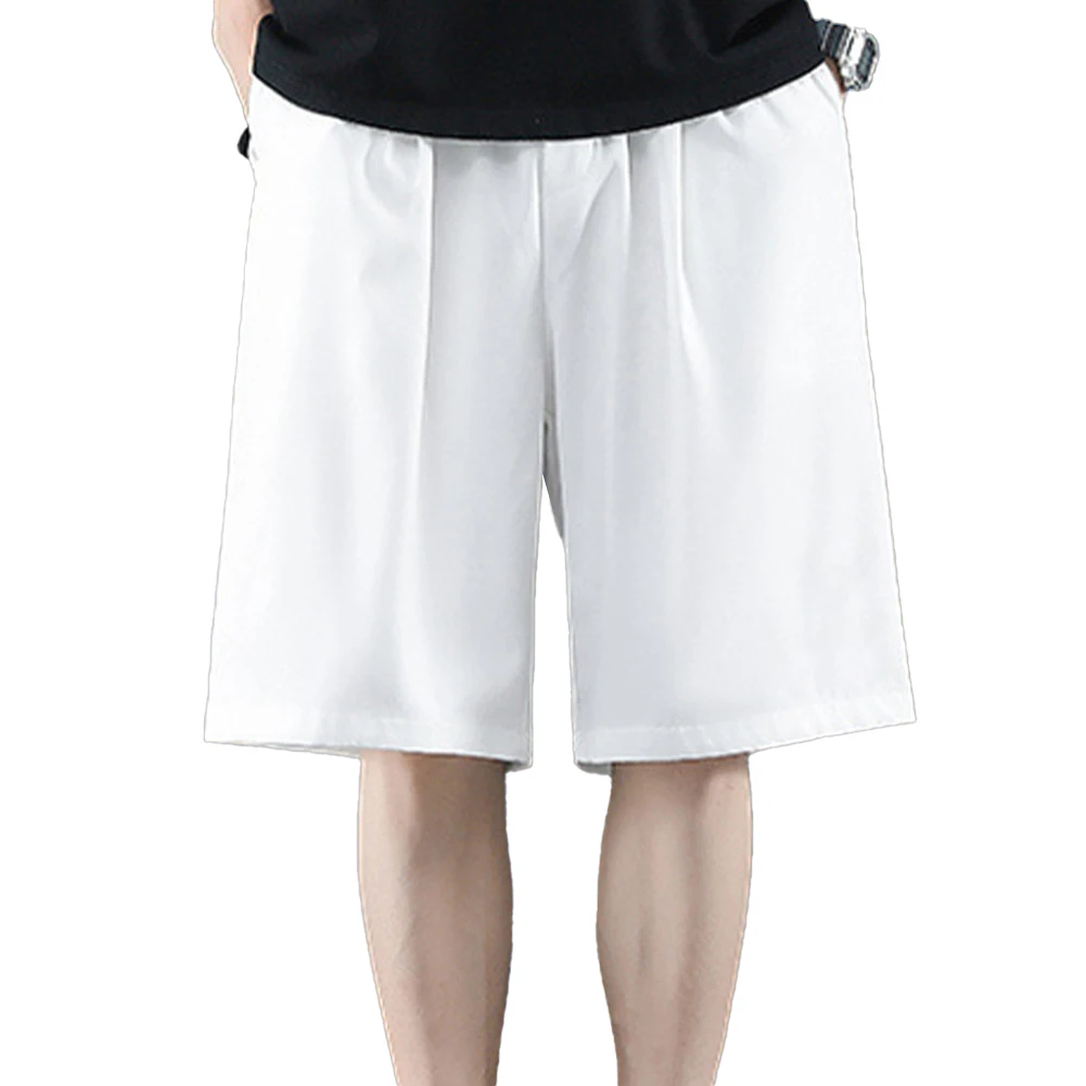 

Brand New Shorts Short Pants Workout Bodybuilding Comfortable Drawstring Fashion Fitness Ice Silk Mens Running