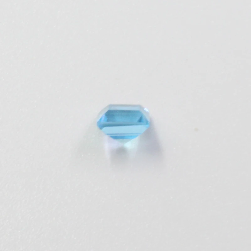 5mm * 5mm Natural Princess Square Cut Topaz Loose Gemstone Jewelry DIY VVS Grade 100% Real Topaz Loose Gemstone for Jewelry DIY
