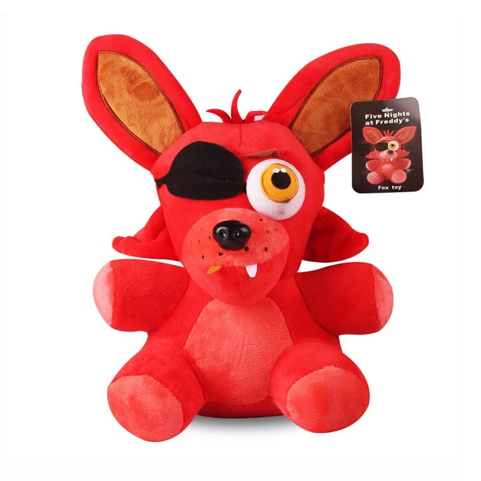 thumbnail image 1 of Nuevo juguete de peluche de 18 cm de FNAF Freddy's, animales de peluche y peluches, oso, conejo, juego Fnaf, juguetes de peluche, regalo de cumpleaños y Navidad para niños, 1 of 4