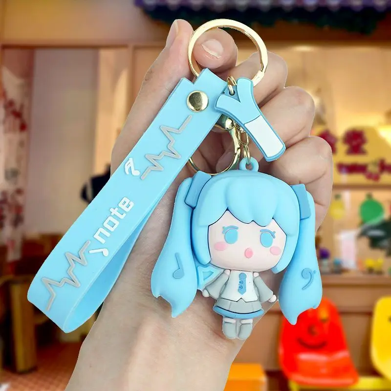 Adorable Cartoon Miku Keychain – Cute Anime-Inspired Accessory and Gift