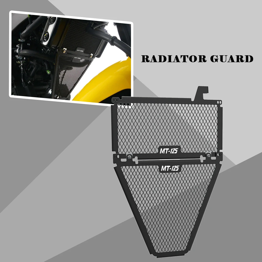 

For YAMAHA MT125 MT-125 MT 125 2020 2021 2022 2023 Motorcycle mt 125 Radiator Guard Radiator Grille Cover Protection Accessories