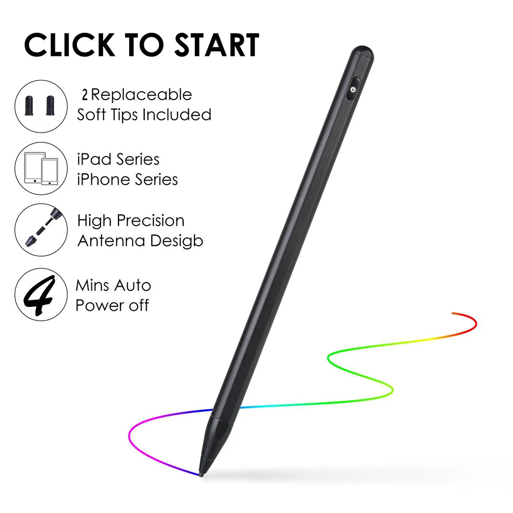 TouchStylusPenPencilforiPadAir2HuaweiMatepad10411T10sM6