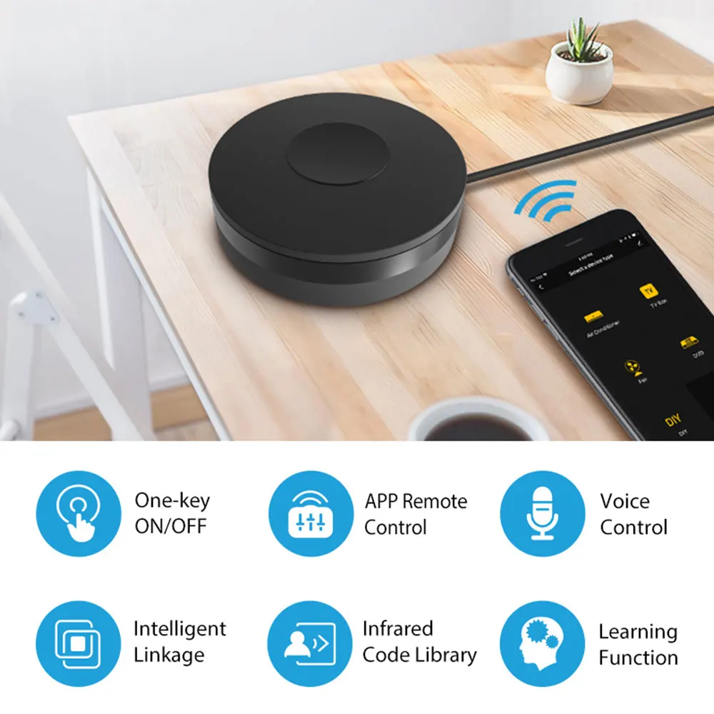 Smart IR Remote Control Tuya WiFi Universal for Smart Home