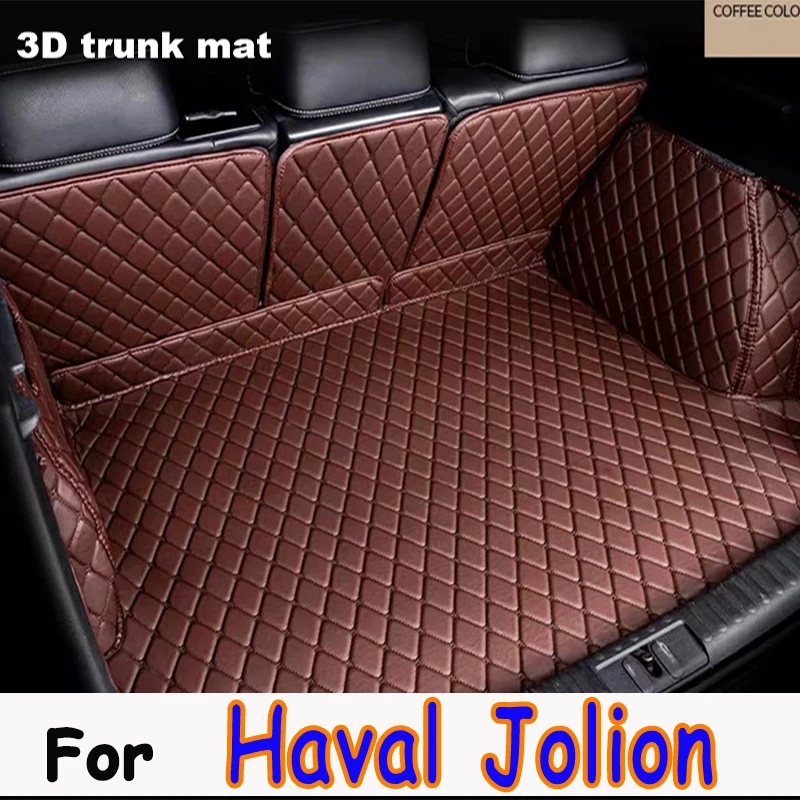 

Коврик для заднего багажника, кожаные коврики для багажника автомобиля, подкладка для багажника, стильный протектор для Haval Jolion 2021 2022, аксессуары