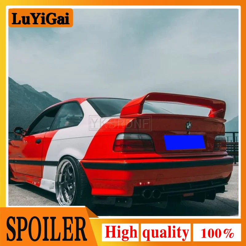Per Bmw E36 M3 Spoiler 1990-2000 Bmw M3 Serie Gt Stile Spoiler E36 Serie 3 Coupe Abs Plastica Materail Non Verniciato Spoiler