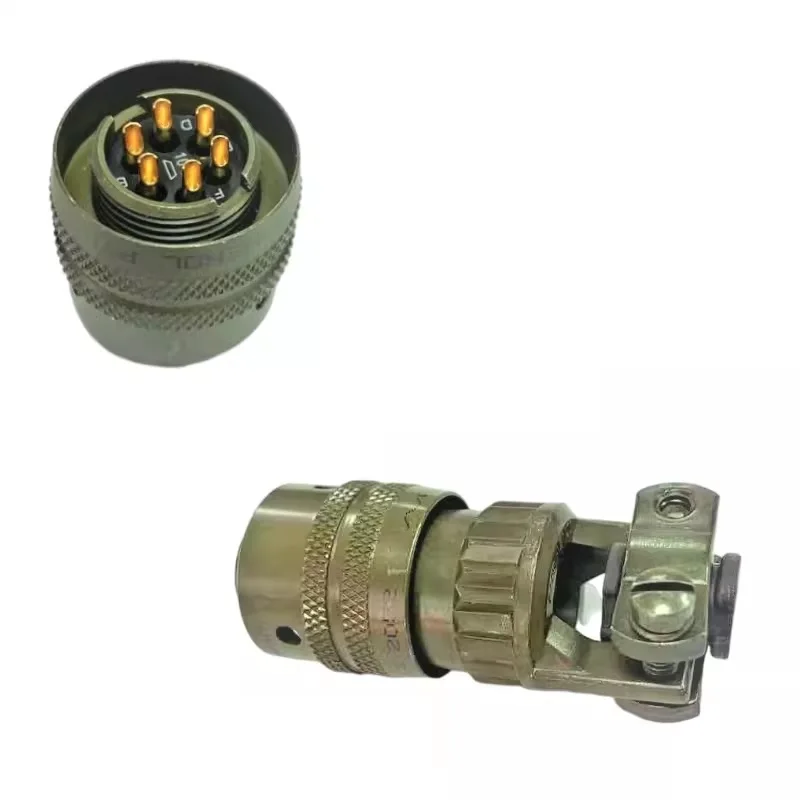 Conector Impermeável da Tomada da Aviação Núcleo de Pinos Pt06e106s p Sênior Pt02e-10-6p s pt 26482 Mil Pt06e 10-6s 10-6s 10-6 p - Imagem 4